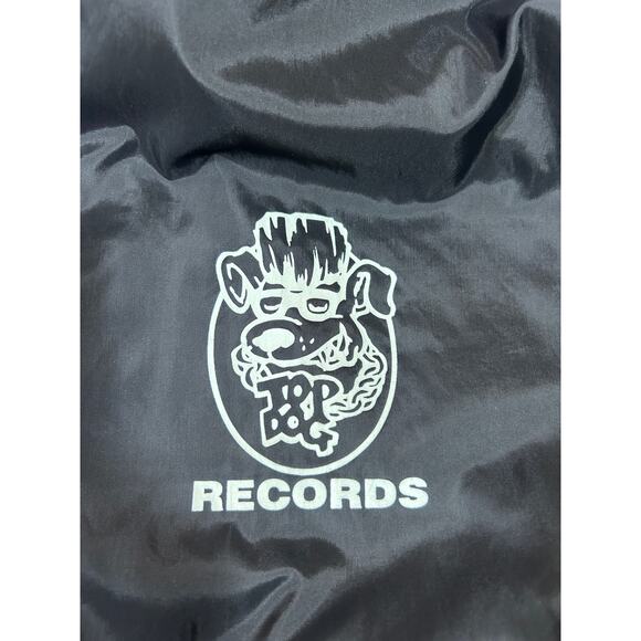 VTG Kid Rock Tour Jacket L 1999 Blk Top Dog Records Snap Front Nylon Streetwear - Picture 5 of 10